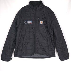 Carhartt Rain Defender Jacket LARGE Knoxville Nationals Embroidered 102208